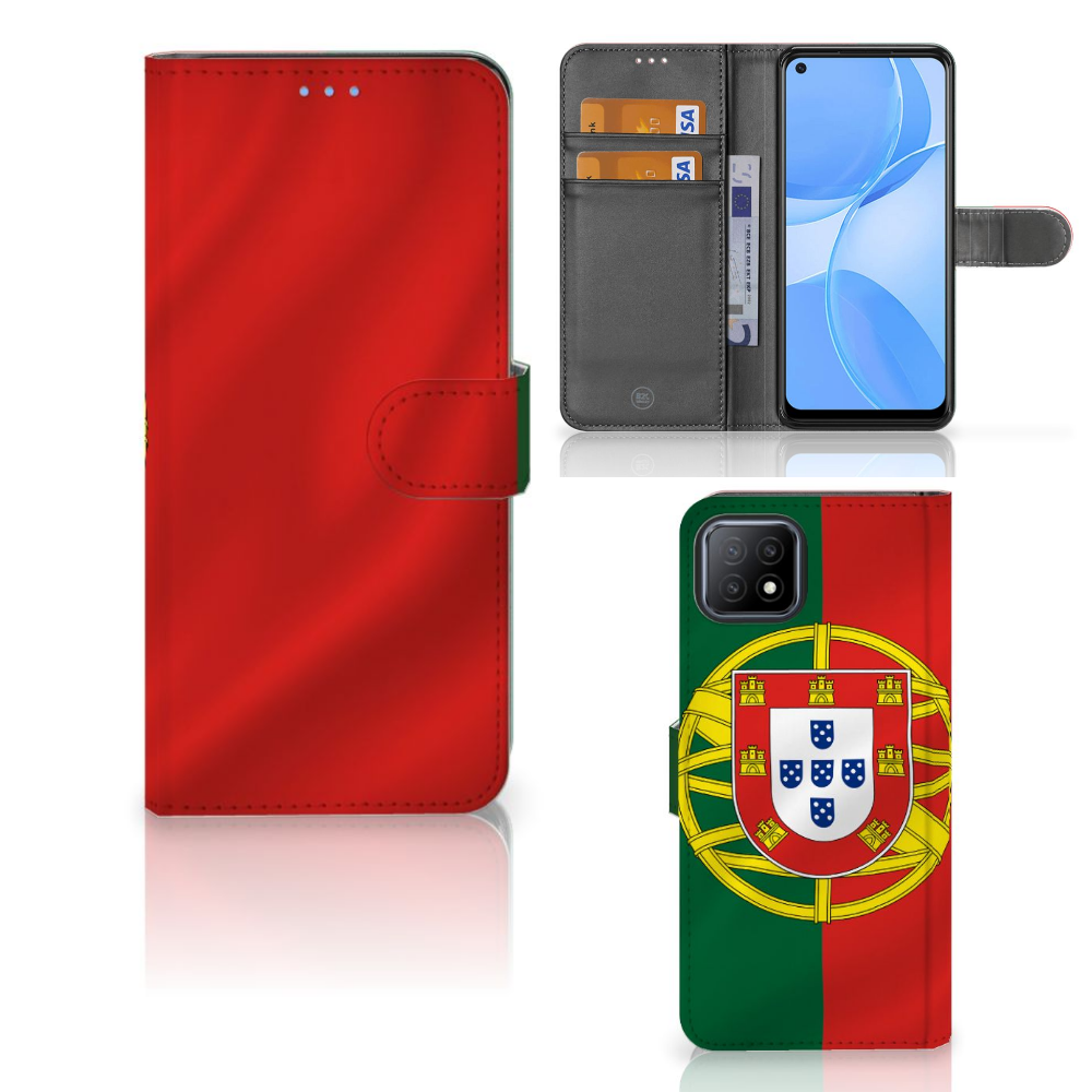 OPPO A73 5G Bookstyle Case Portugal