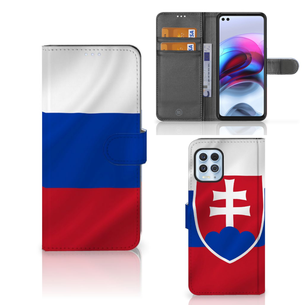 Motorola Moto G100 Bookstyle Case Slowakije
