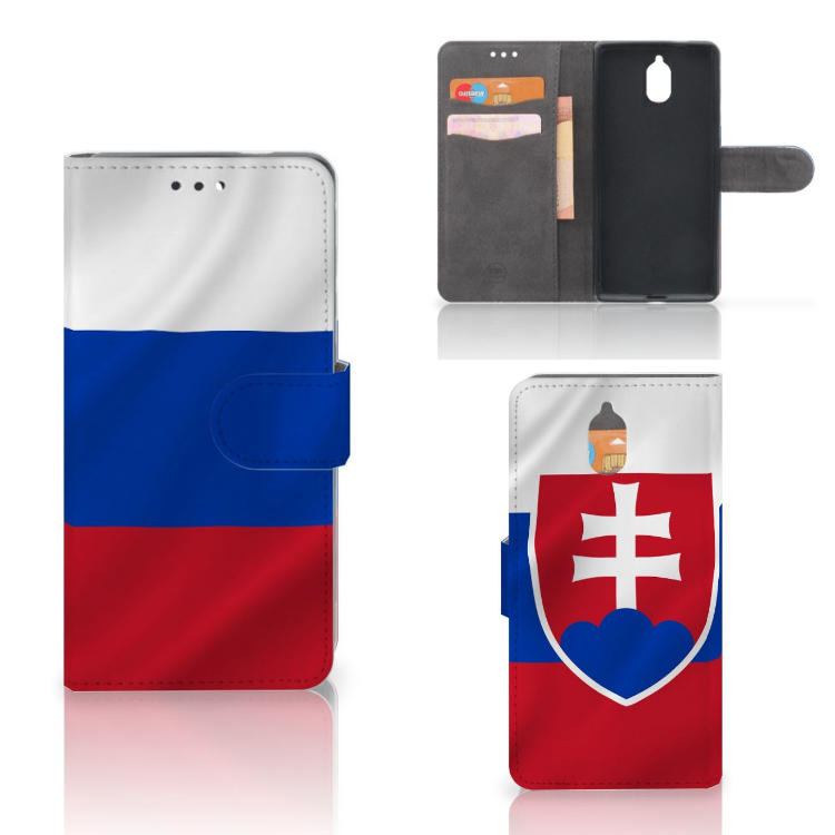 Nokia 3.1 (2018) Bookstyle Case Slowakije