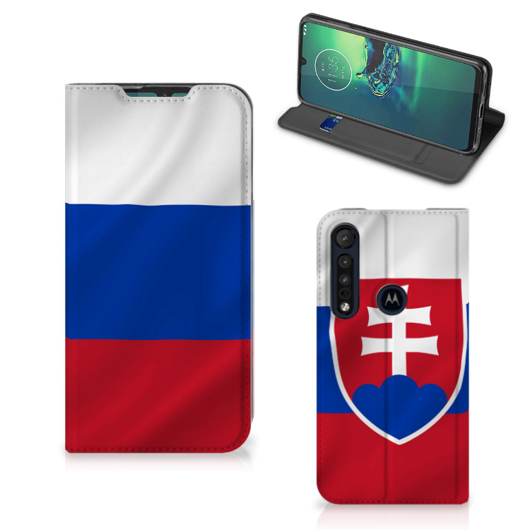 Motorola G8 Plus Standcase Slowakije