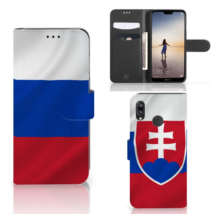 Huawei P20 Lite Bookstyle Case Slowakije