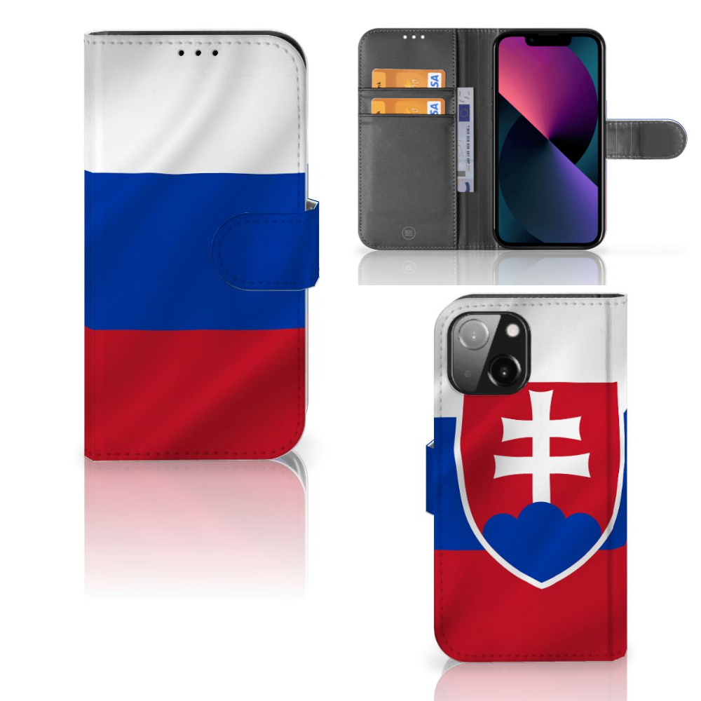 iPhone 13 Mini Bookstyle Case Slowakije