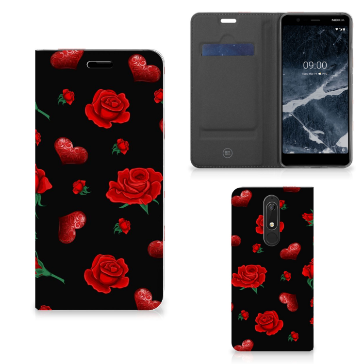 Nokia 5.1 (2018) Magnet Case Valentine