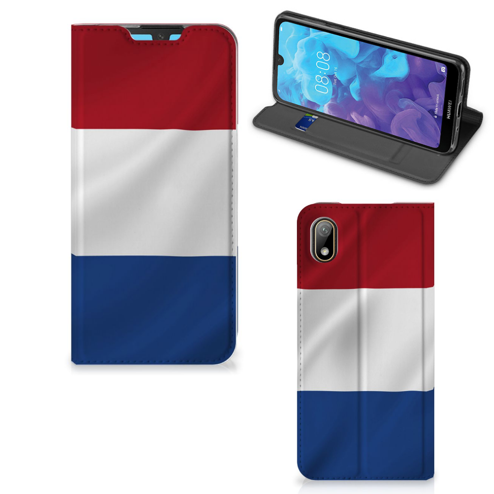 Huawei Y5 (2019) Standcase Nederlandse Vlag