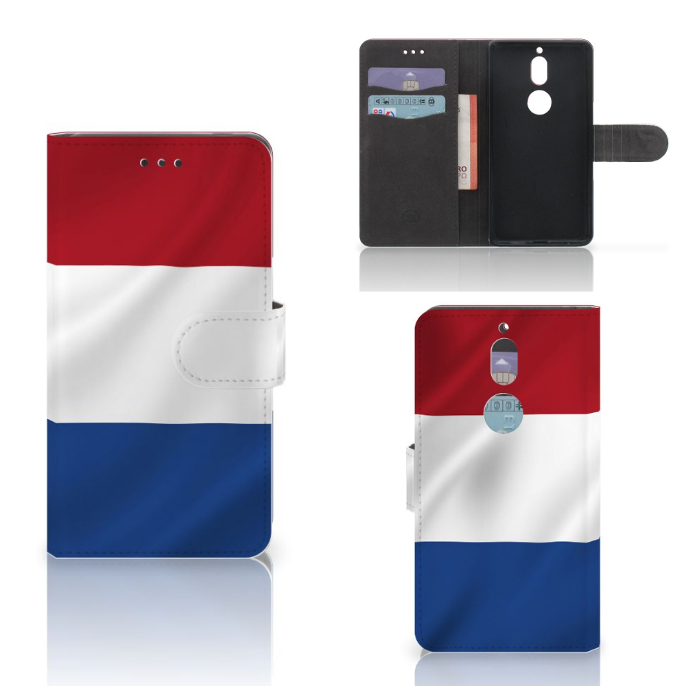 Nokia 7 Bookstyle Case Nederlandse Vlag