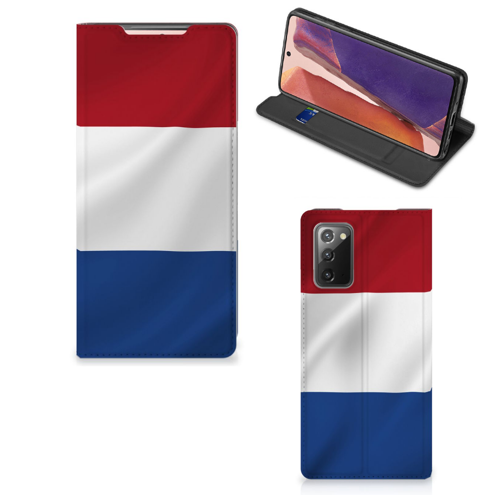 Samsung Galaxy Note20 Standcase Nederlandse Vlag