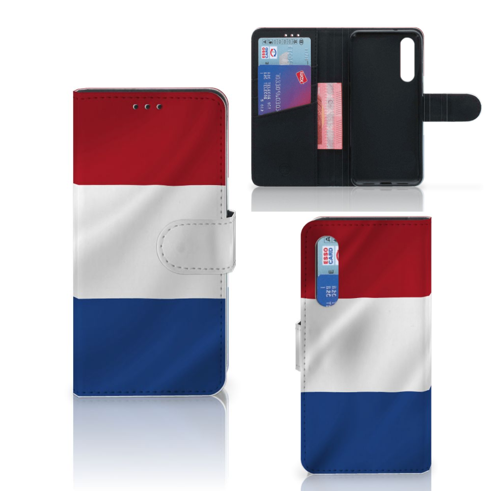 Xiaomi Mi 9 SE Bookstyle Case Nederlandse Vlag