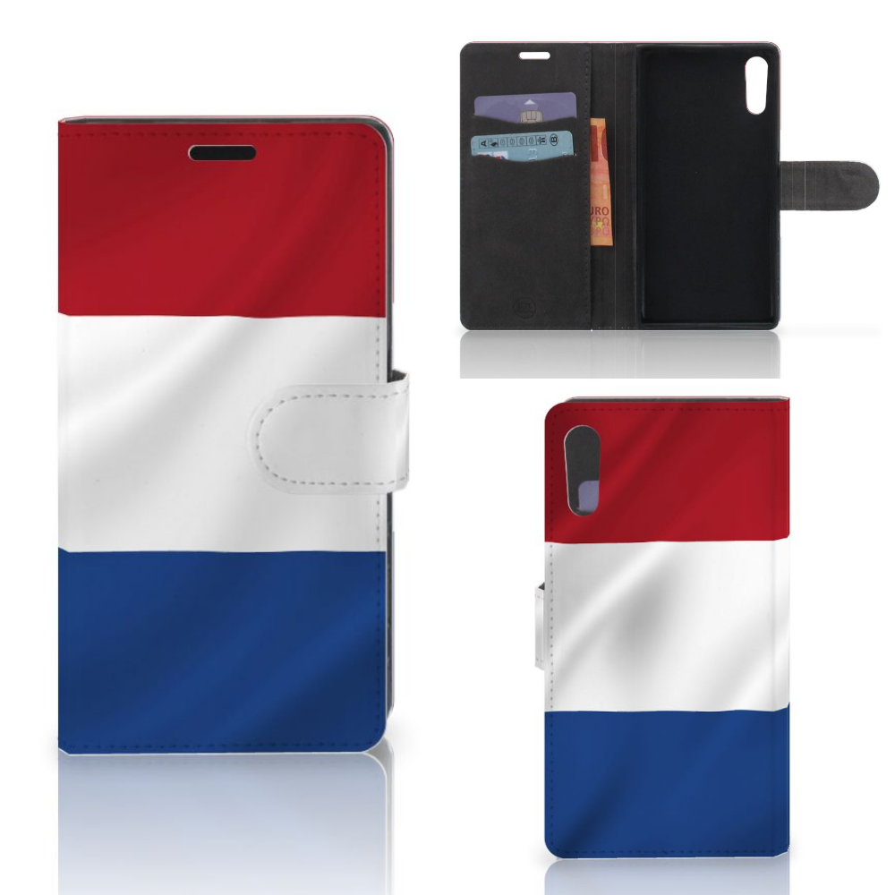 Sony Xperia XZ | Sony Xperia XZs Bookstyle Case Nederlandse Vlag