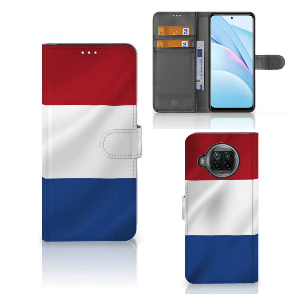 Xiaomi Mi 10T Lite Bookstyle Case Nederlandse Vlag