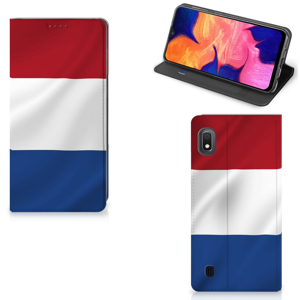 Samsung Galaxy A10 Standcase Nederlandse Vlag