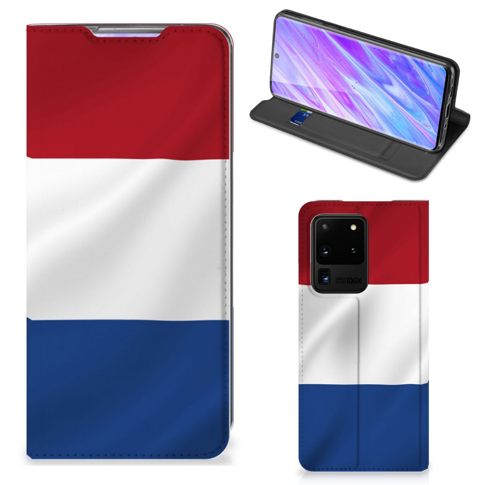 Samsung Galaxy S20 Ultra Standcase Nederlandse Vlag
