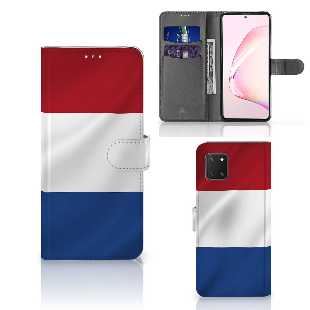Samsung Note 10 Lite Bookstyle Case Nederlandse Vlag