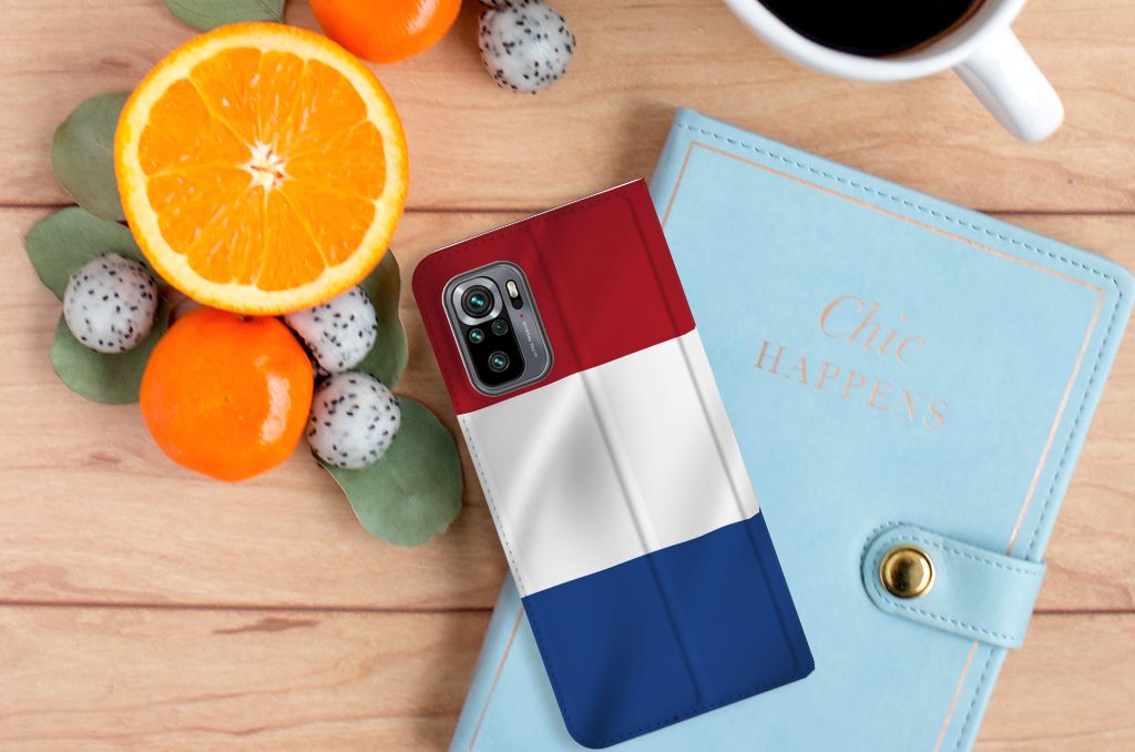 Xiaomi Redmi Note 10 4G | 10S | Poco M5s Standcase Nederlandse Vlag