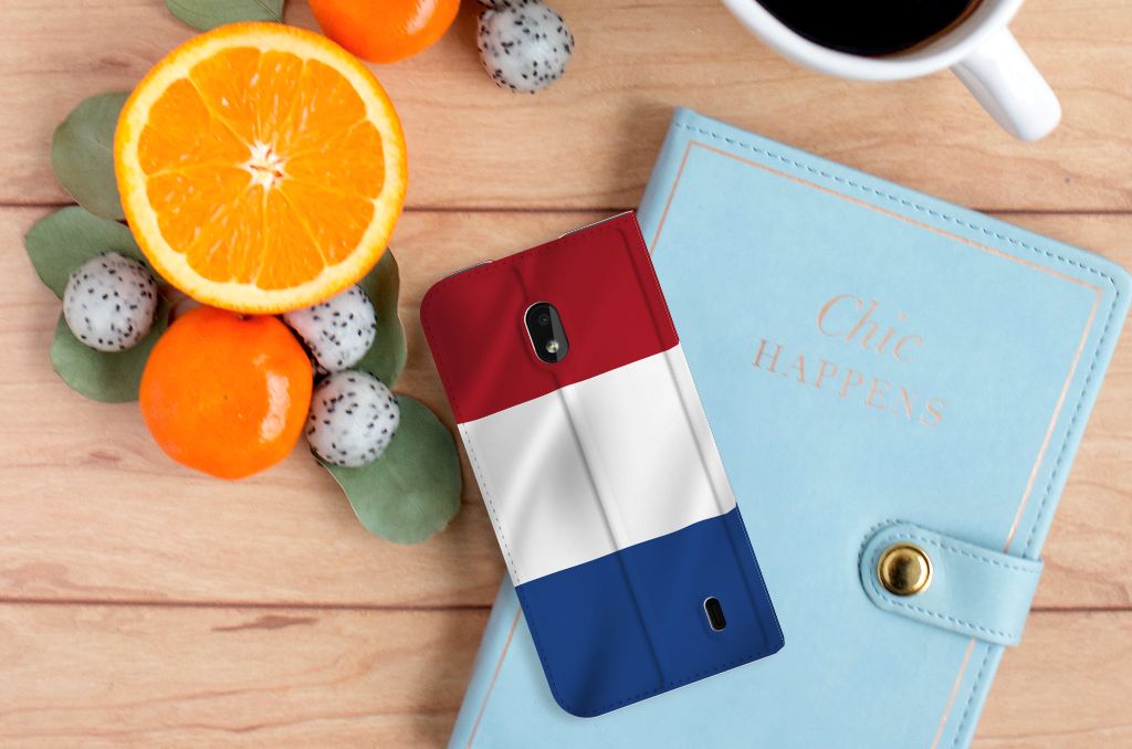 Nokia 2.2 Standcase Nederlandse Vlag
