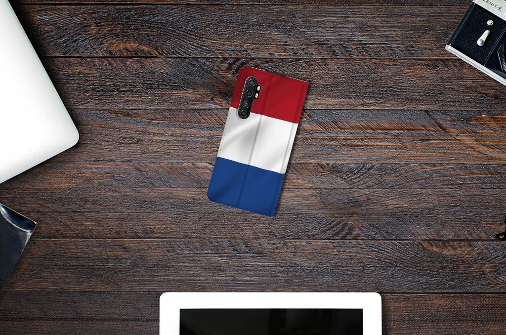 Xiaomi Mi Note 10 Lite Standcase Nederlandse Vlag