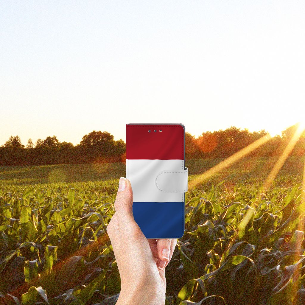 Sony Xperia X Compact Bookstyle Case Nederlandse Vlag