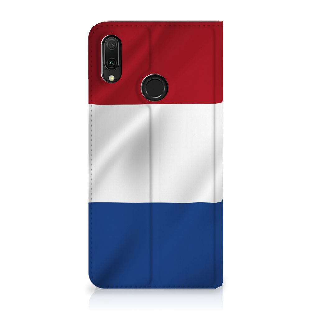 Huawei Y7 hoesje Y7 Pro (2019) Standcase Nederlandse Vlag