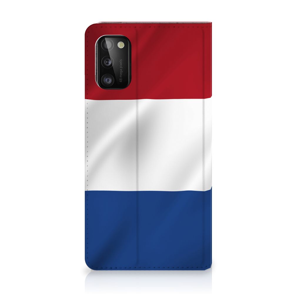 Samsung Galaxy A41 Standcase Nederlandse Vlag