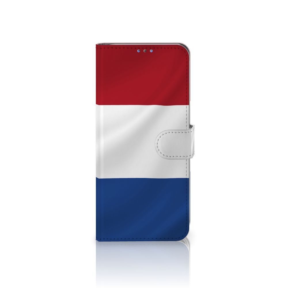 Motorola G8 Power Lite Bookstyle Case Nederlandse Vlag