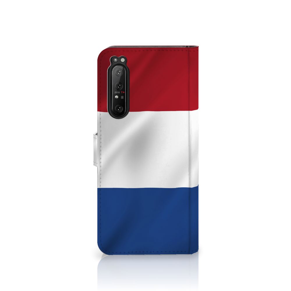 Sony Xperia 1 II Bookstyle Case Nederlandse Vlag