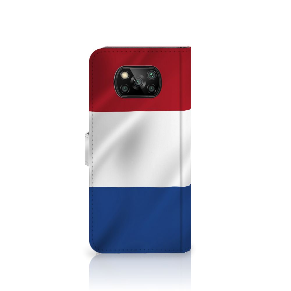 Xiaomi Poco X3 | Poco X3 Pro Bookstyle Case Nederlandse Vlag