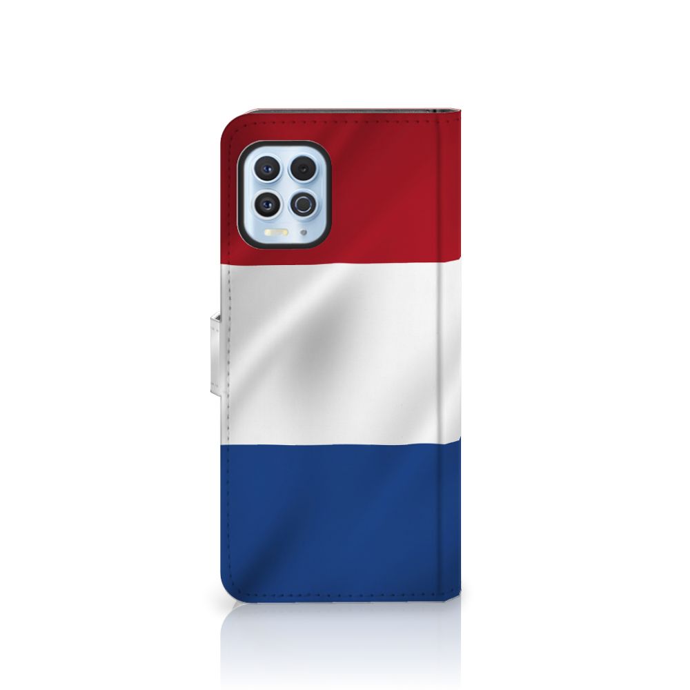Motorola Moto G100 Bookstyle Case Nederlandse Vlag