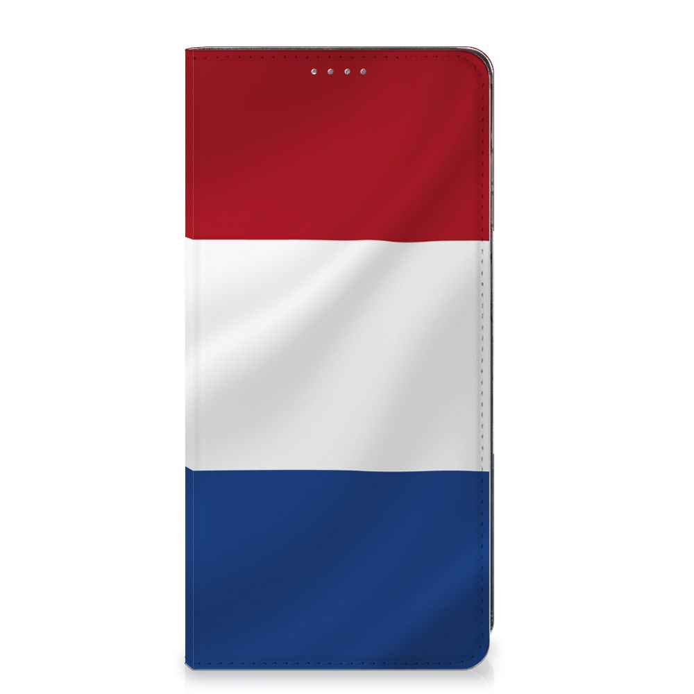 Samsung Galaxy A12 Standcase Nederlandse Vlag