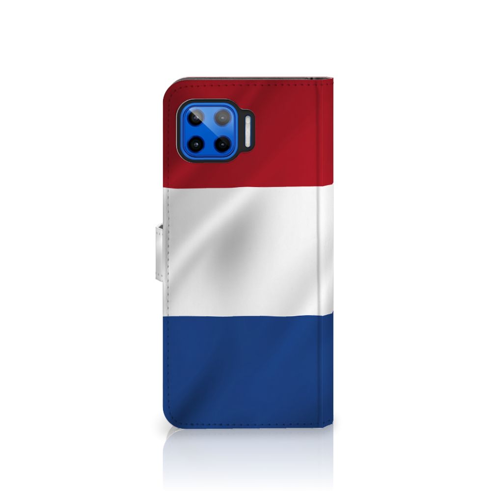 Motorola Moto G 5G Plus Bookstyle Case Nederlandse Vlag