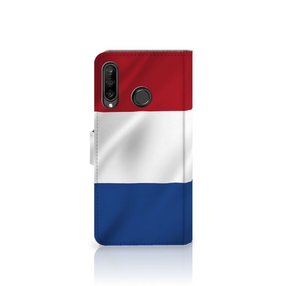 Huawei P30 Lite (2020) Bookstyle Case Nederlandse Vlag