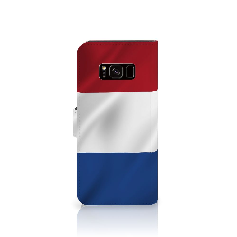 Samsung Galaxy S8 Bookstyle Case Nederlandse Vlag