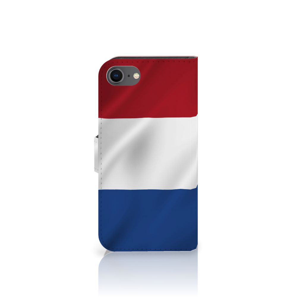 iPhone 7 | 8 | SE (2020) | SE (2022) Bookstyle Case Nederlandse Vlag