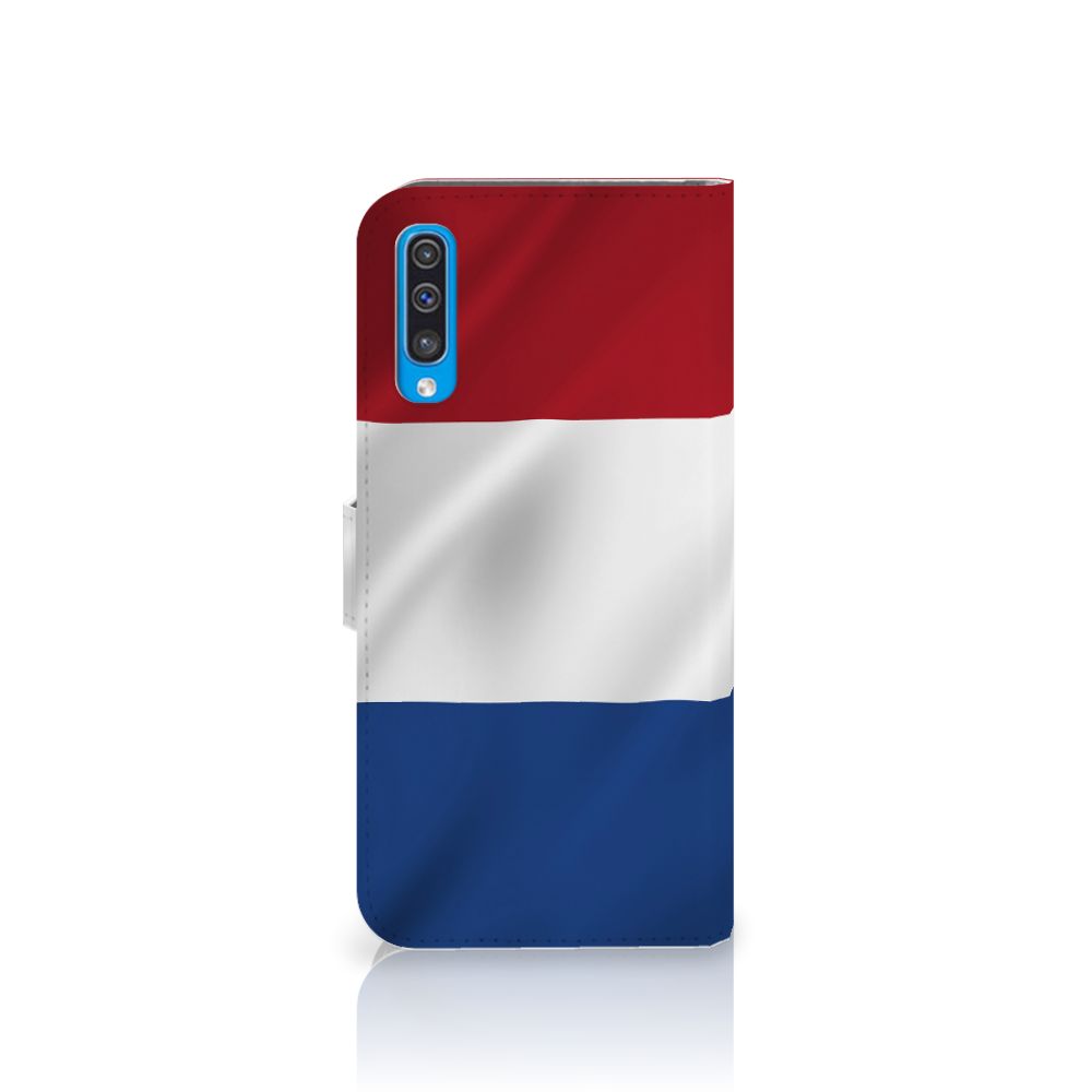 Samsung Galaxy A50 Bookstyle Case Nederlandse Vlag