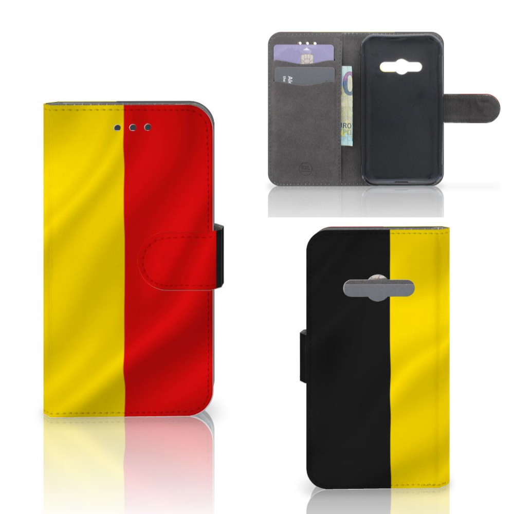 Samsung Galaxy Xcover 3 | Xcover 3 VE Bookstyle Case Belgische Vlag