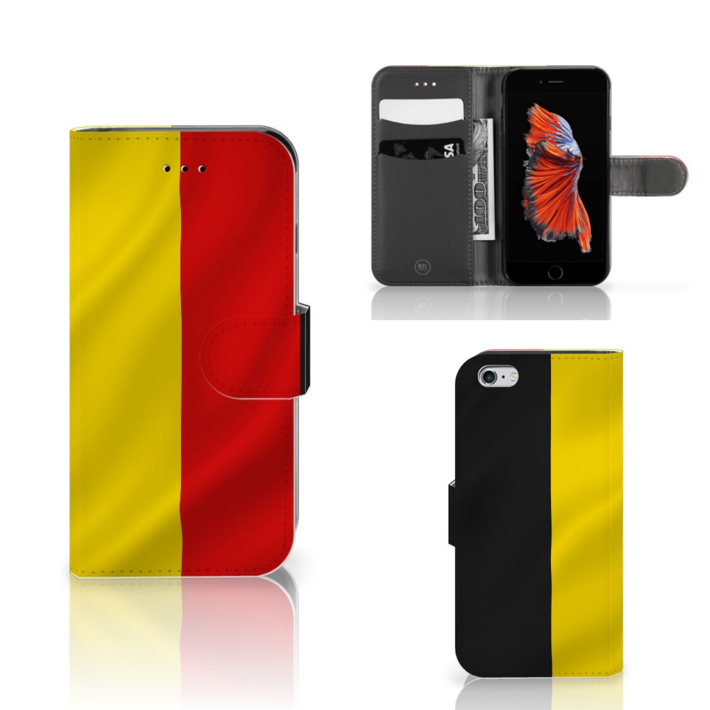 Apple iPhone 6 | 6s Bookstyle Case Belgische Vlag