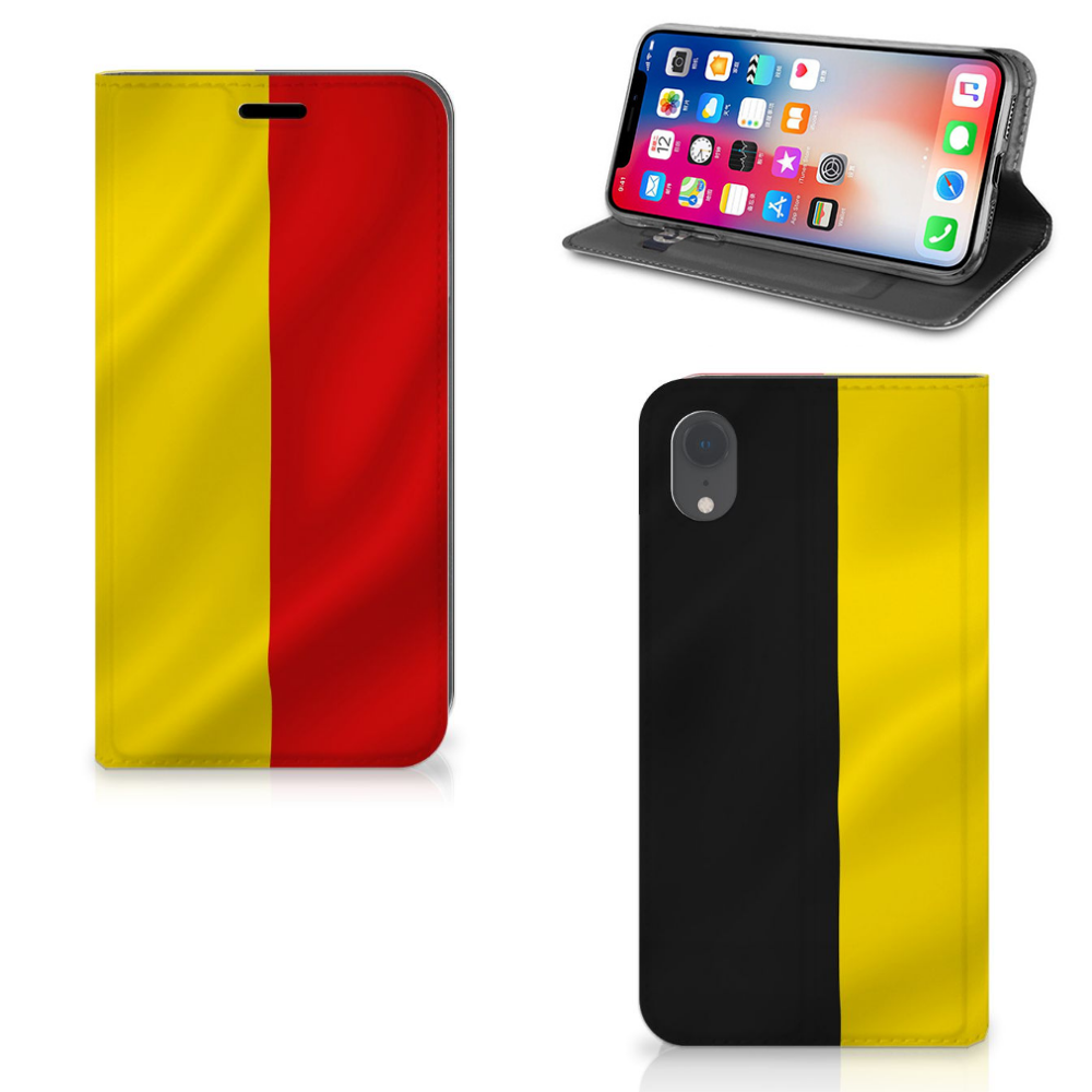 Apple iPhone Xr Standcase Belgische Vlag