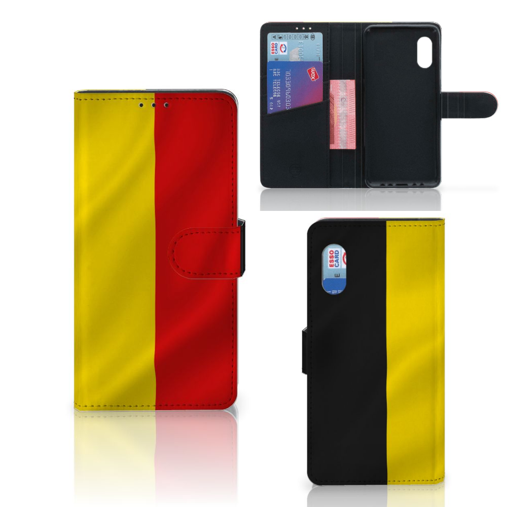 Samsung Xcover Pro Bookstyle Case Belgische Vlag