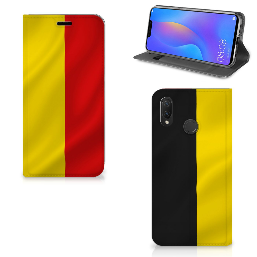 Huawei P Smart Plus Standcase Belgische Vlag