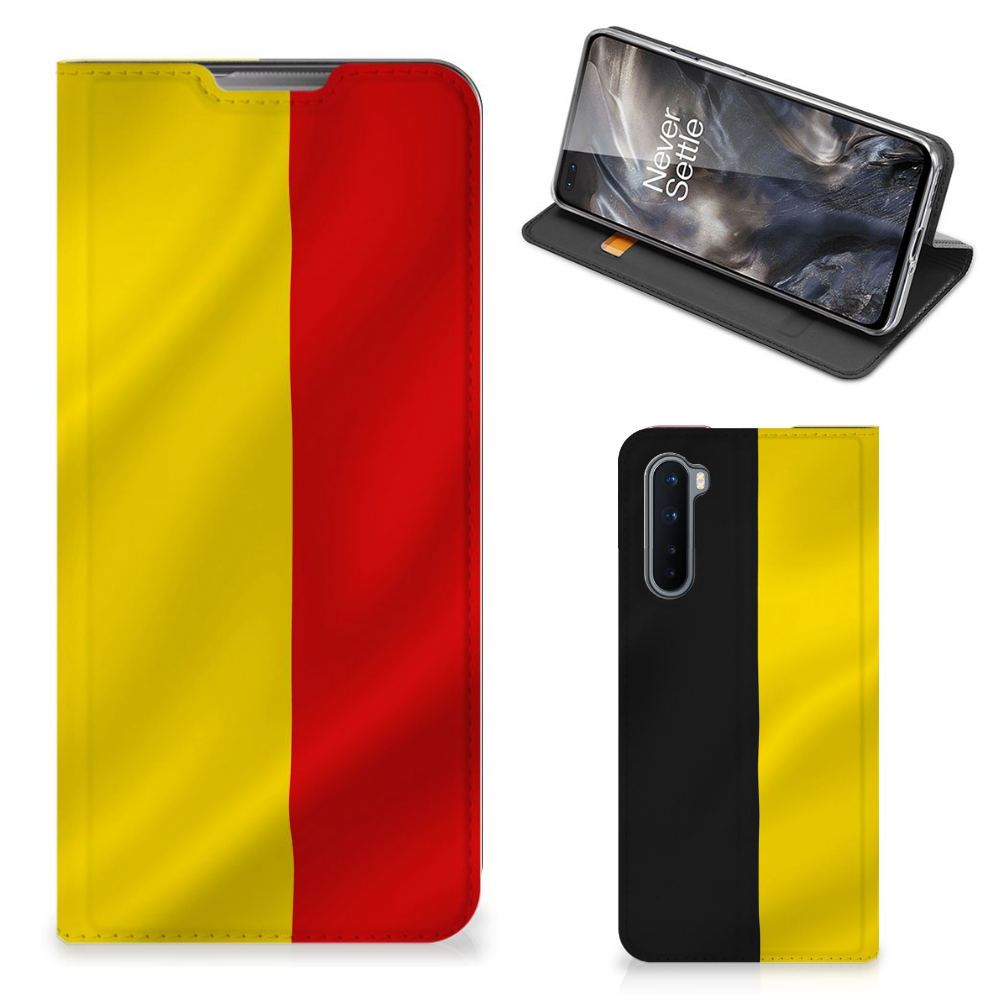 OnePlus Nord Standcase Belgische Vlag