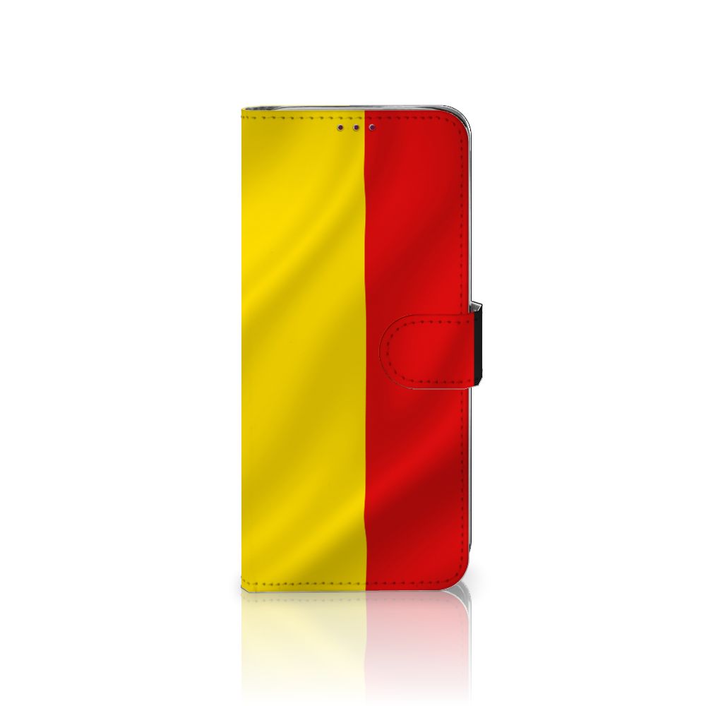 Motorola One Action Bookstyle Case Belgische Vlag