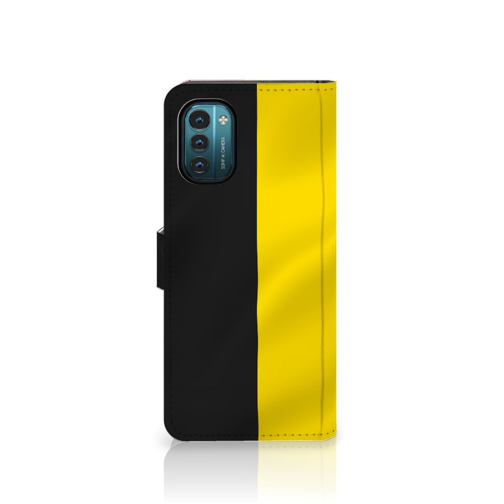 Nokia G11 | G21 Bookstyle Case Belgische Vlag