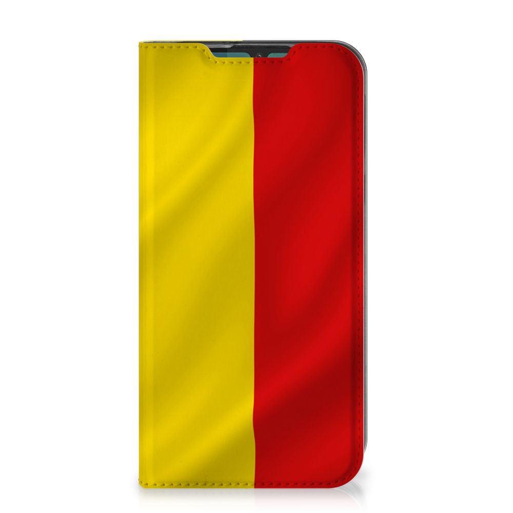 Motorola G8 Plus Standcase Belgische Vlag
