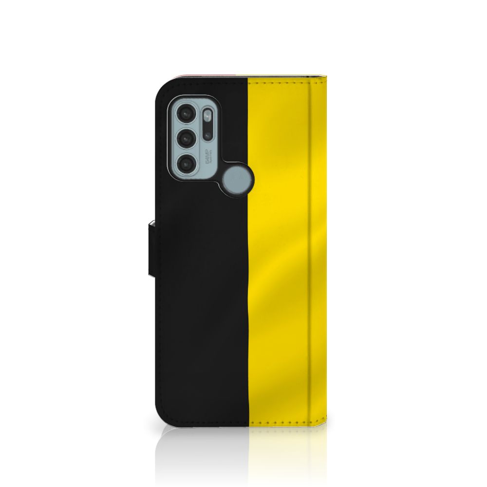 Motorola Moto G60s Bookstyle Case Belgische Vlag