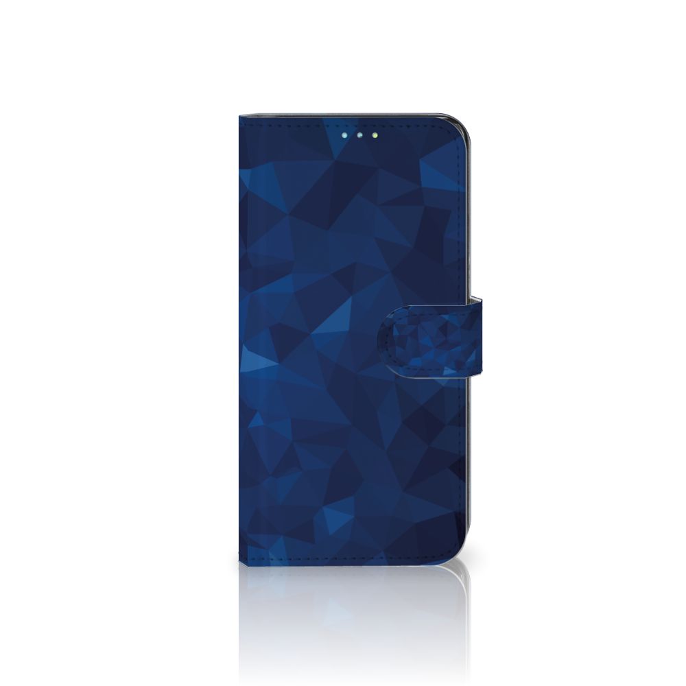 Book Case voor Samsung Galaxy A52 Polygon Blue