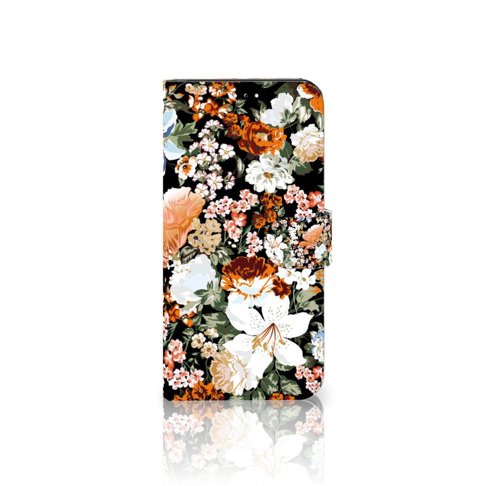 Hoesje voor Samsung Galaxy A54 5G Dark Flowers