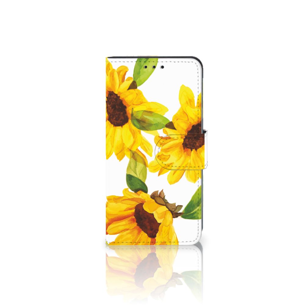 Hoesje voor Samsung Galaxy A3 2017 Zonnebloemen