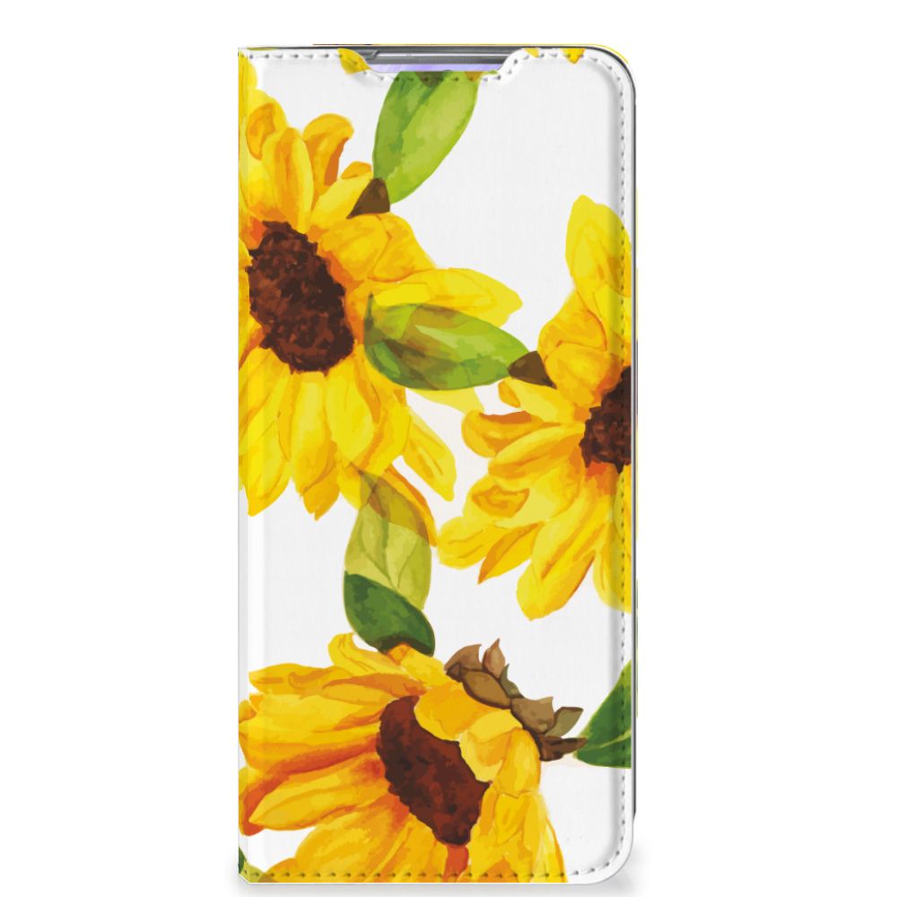 Smart Cover voor Samsung Galaxy S20 Plus Zonnebloemen