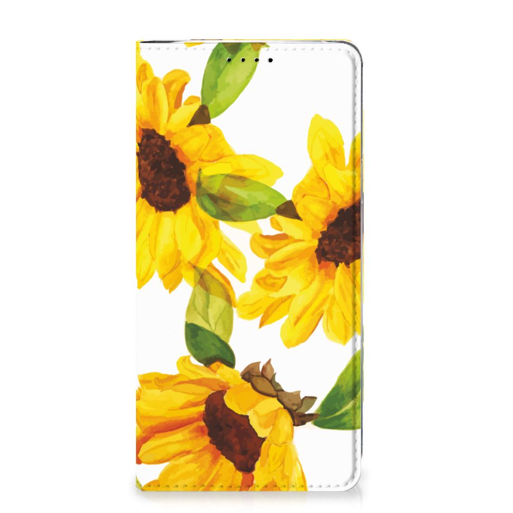 Smart Cover voor Samsung Galaxy S9 Zonnebloemen