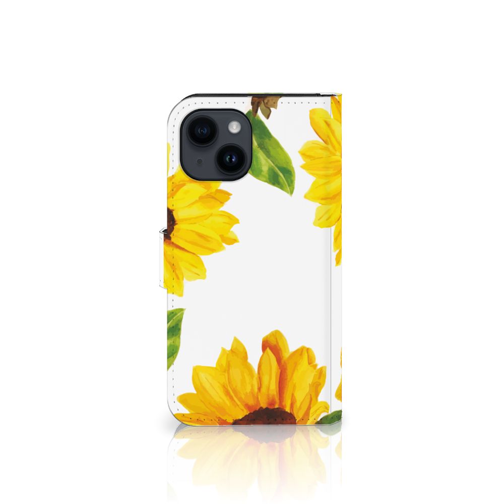 Hoesje voor iPhone 15 Zonnebloemen