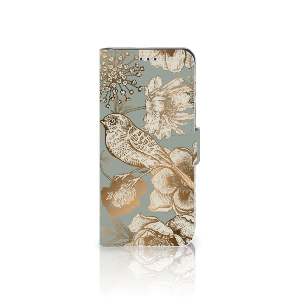 Hoesje voor Samsung Galaxy S10 Vintage Bird Flowers