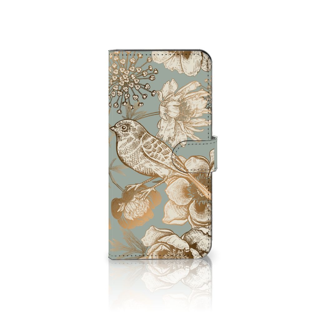 Hoesje voor PPO A57 | A57s | A77 4G Vintage Bird Flowers